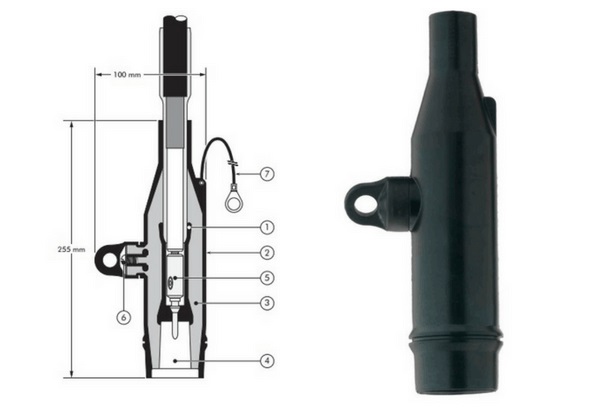 Nexans Euromold K158LR/G Elbow Connector 24kV 250Amps Interface A